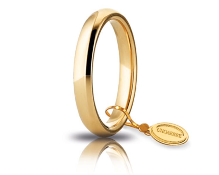 Fede Comoda unoaerre in Oro Giallo 3,5 mm
